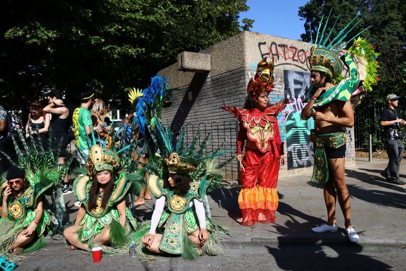 Image for London celebrates Notting Hill carnival amid concerns over event's future
