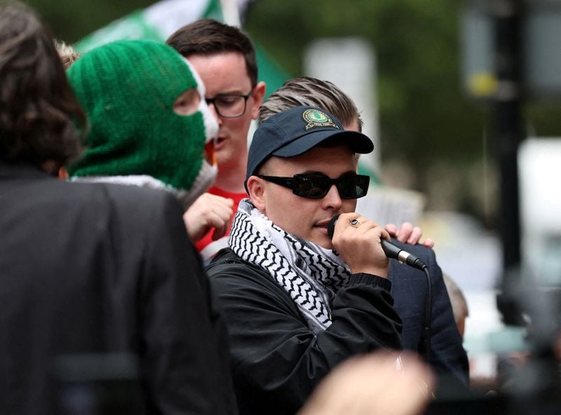 Image for Irish rap group Kneecap cancels US tour due to court hearing