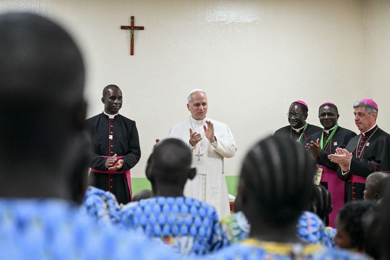Image for Pope Leo to hold peace meeting in Cameroon amid Trump attacks