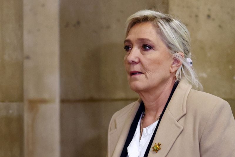 Image for French Court set to rule on Le Pen's embezzlement appeal on July 7