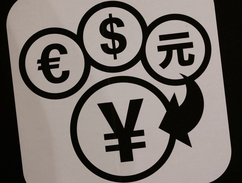 Image for Sterling slips as UK inflation holds steady, dollar lower versus yen