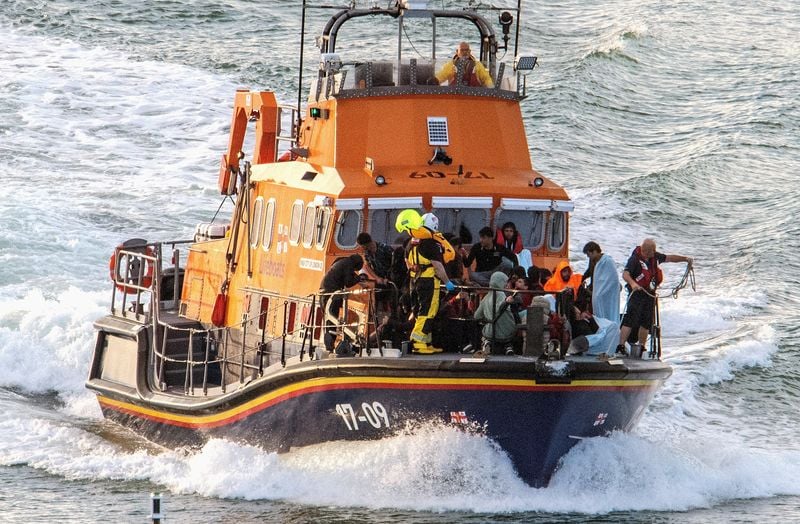 Image for France aims to intercept UK-bound migrant boats offshore as Channel crossings surge