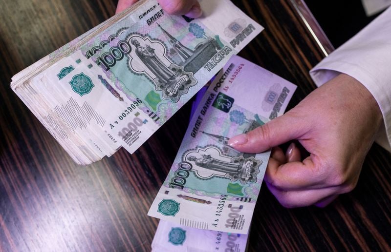 Image for Russian rouble, stock market gain after Trump's statement on Russia