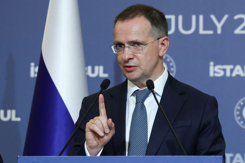 Image for Kremlin aide Medinsky to head Russian team as Ukraine peace talks move to Geneva next week