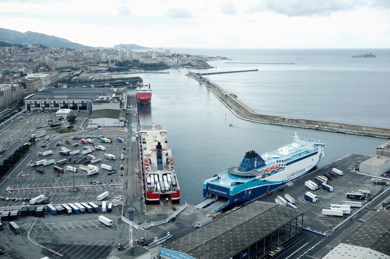 Image for Trump hails $20 billion investment by shipping firm CMA CGM