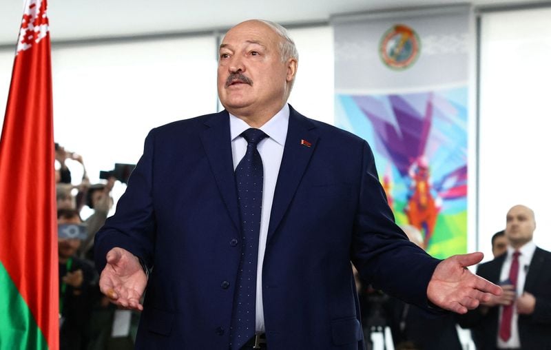 Image for Belarus leader praises Trump's handling of Ukraine crisis