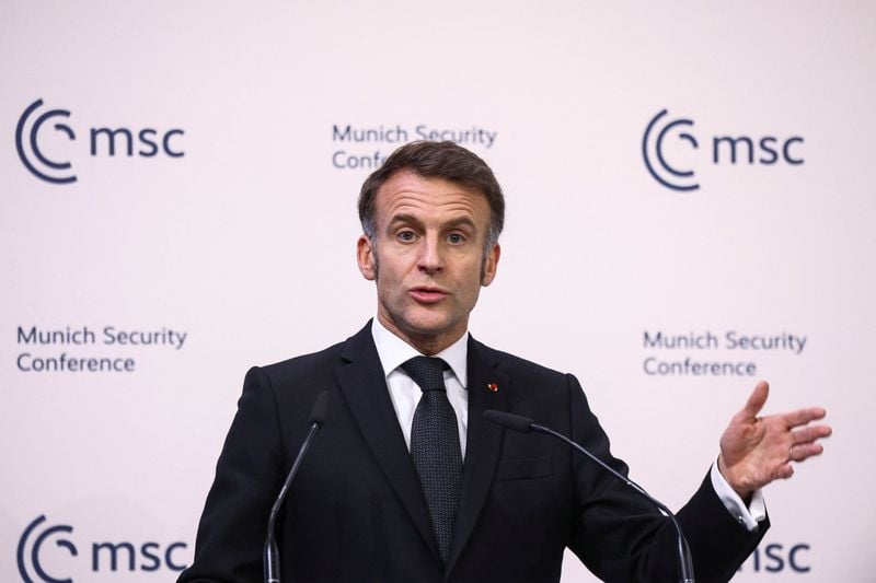Image for Time for Europe to become geopolitical power, France's Macron says