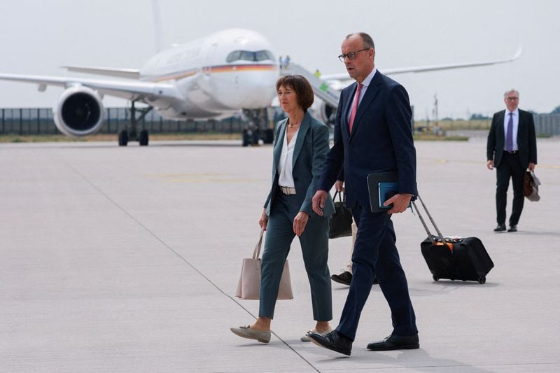 Image for German chancellor urges G7 to show unity in tackling Israel-Iran conflict