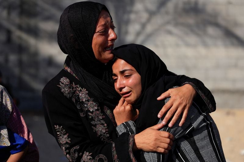 Image for Israel orders evacuations in northern Gaza as Trump calls for war to end