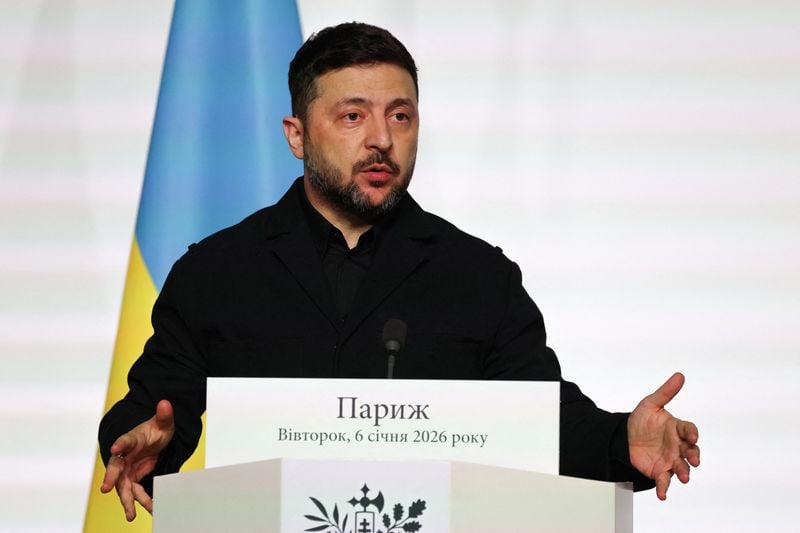 Image for US, Ukraine discussed 'some ideas' on issue of territory, Zelenskiy says
