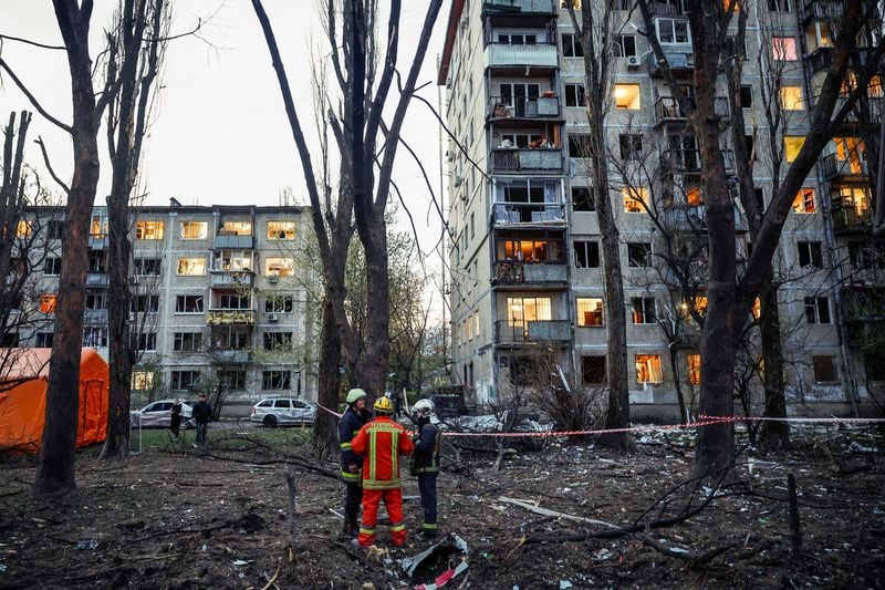 Image for Ukraine says it downs 31 missiles, 636 drones in Russian attacks over past 24 hours