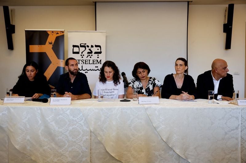 Image for Two rights groups are first Israeli voices to accuse Israel of genocide