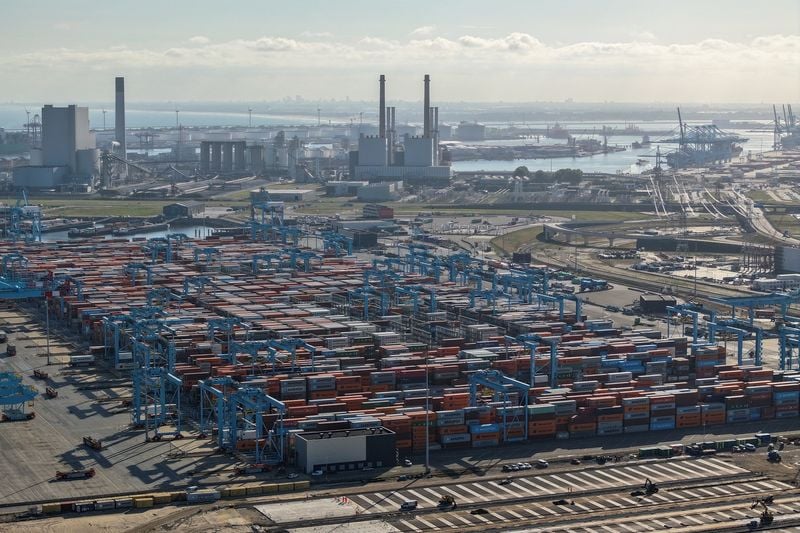 Image for Rotterdam port throughput down 4.1% in first half of 2025