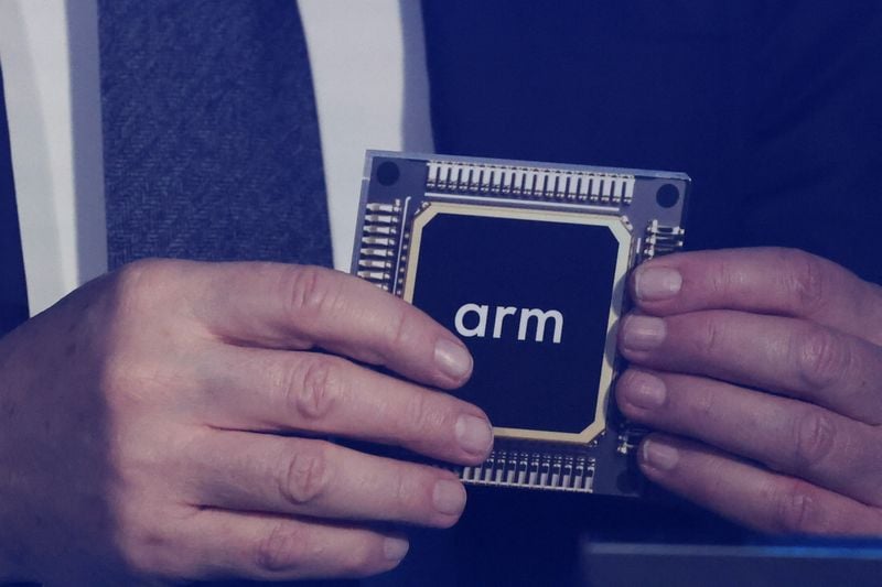 Image for Arm Holdings 3rd-quarter forecast tops expectations, shares rise