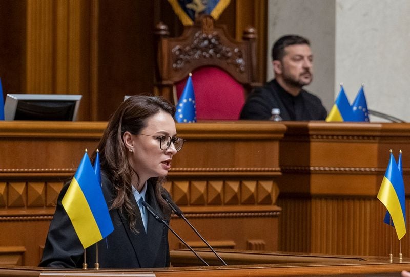 Image for Ukraine parliament amends 2025 budget, raises defence spending to wartime record