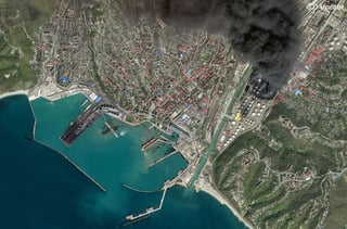 Image for Fire brought under control at Russia's Tuapse oil terminal