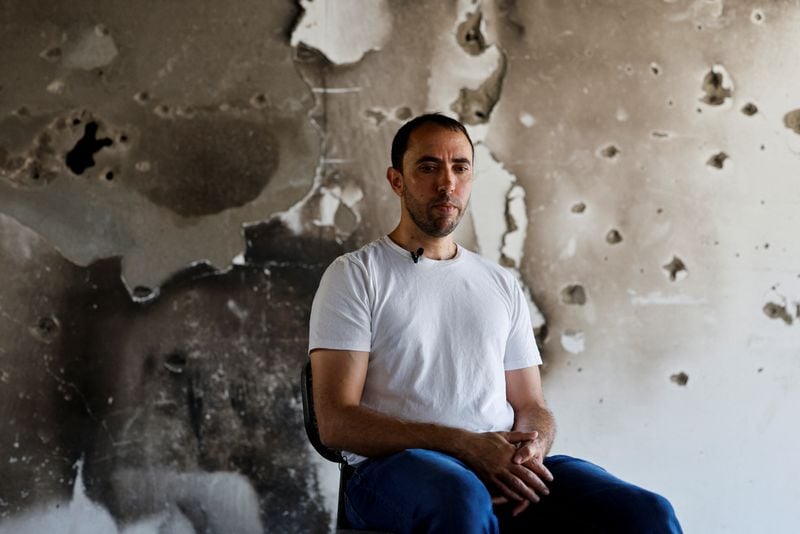 Image for After Gaza captivity, freed Israeli hostage sees no peace 'in our generation'