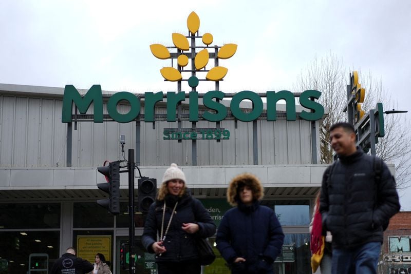 Image for UK supermarket Morrisons sales growth improves, alert to impact of Iran war