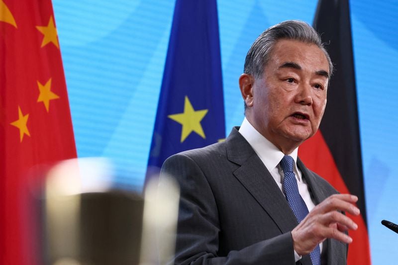 Image for China's foreign minister dismisses European worries over rare earths