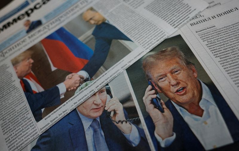 Image for Putin tells Trump talks with Ukraine useful despite what he called attempts to disrupt them