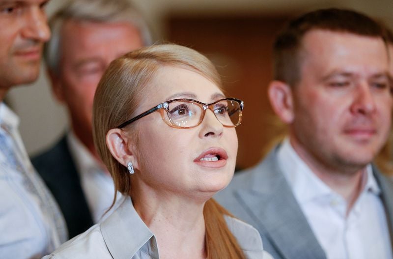 Image for Top Trump allies hold talks with Zelenskiy's political opponents, Politico reports