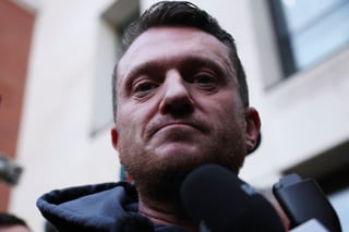 Image for British far-right activist Tommy Robinson visits US State Department