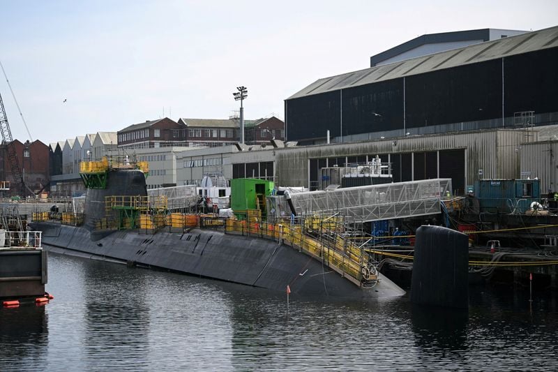 Image for UK to spend more than $8 billion on submarine-building capacity