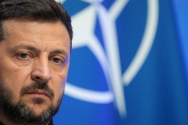 Image for Ukraine invited to Hague NATO summit, Zelenskiy attendance unclear