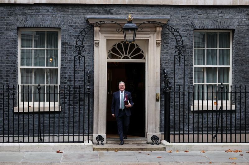 Image for UK's Starmer says any attack on cabinet members is 'completely unacceptable'