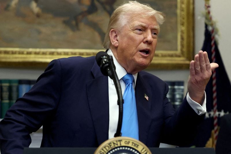 Image for US appeals court scrutinizes Trump's use of tariffs as trade deadline looms