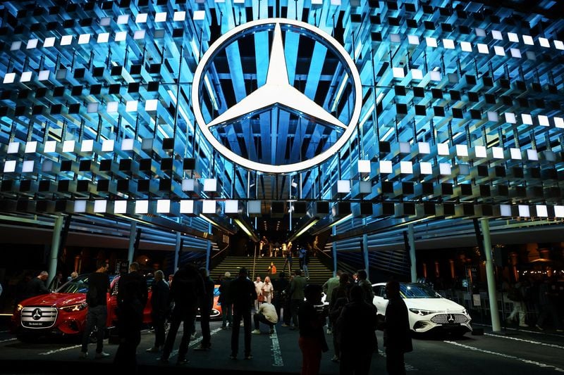 Image for 'The party is over' as European carmakers face tariffs and a price war in China