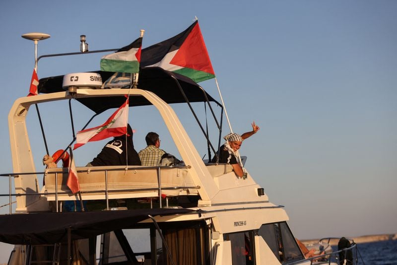Image for Italy and Greece call on Israel not to hurt Gaza flotilla activists