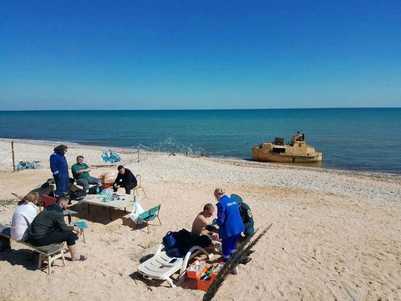 Image for Vessel with wheat cargo sinks in Sea of ​​Azov, one dead, two missing