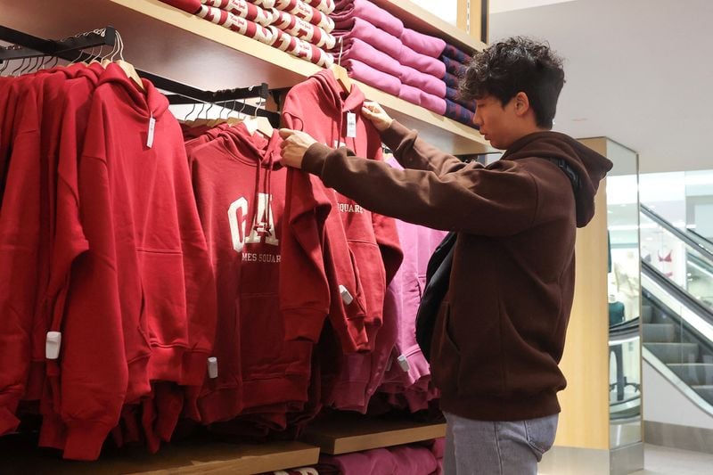 Image for Gap shares slide as tariffs loom large over apparel maker's turnaround plans