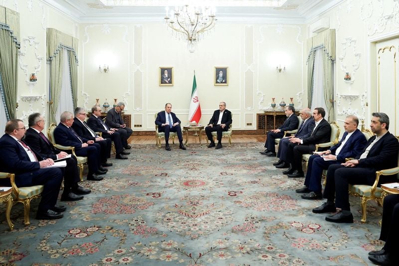 Image for Russia's Lavrov aligns positions with Iran on nuclear programme