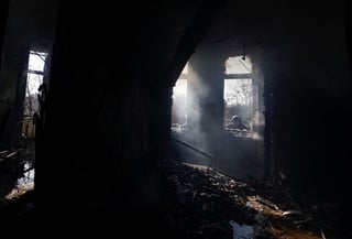 Image for Russian forces maintain day-long drone barrage of Ukraine's Kharkiv