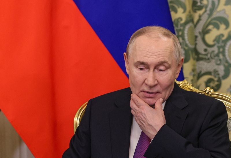 Image for Kremlin says it is still waiting for U.S. response to Putin's nuclear treaty offer