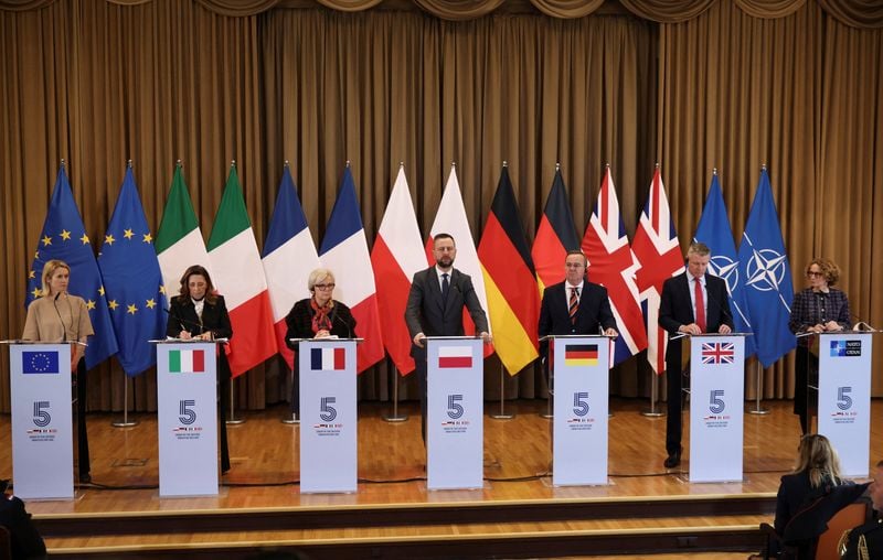 Image for UK and European allies to develop low-cost air defence weapons, UK says