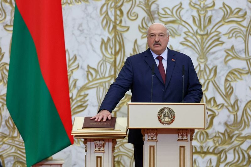 Image for Belarus' Lukashenko meets with US envoy Kellogg, Belta reports