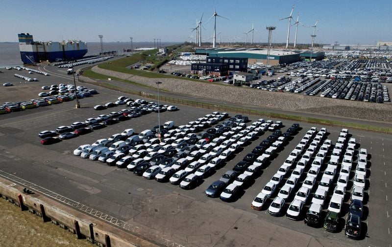 Image for German car exports to U.S. slide in April, May as tariffs hit