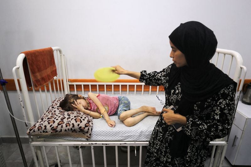 Image for Gaza mother worries time running out for evacuation of malnourished daughter