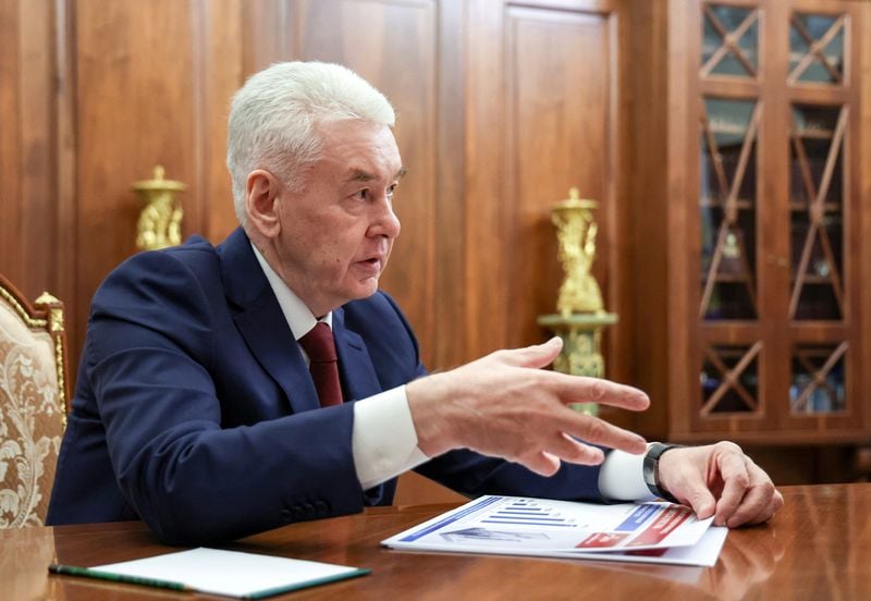 Image for Russian air defences down 12 more Ukrainian drones en route to Moscow, mayor says