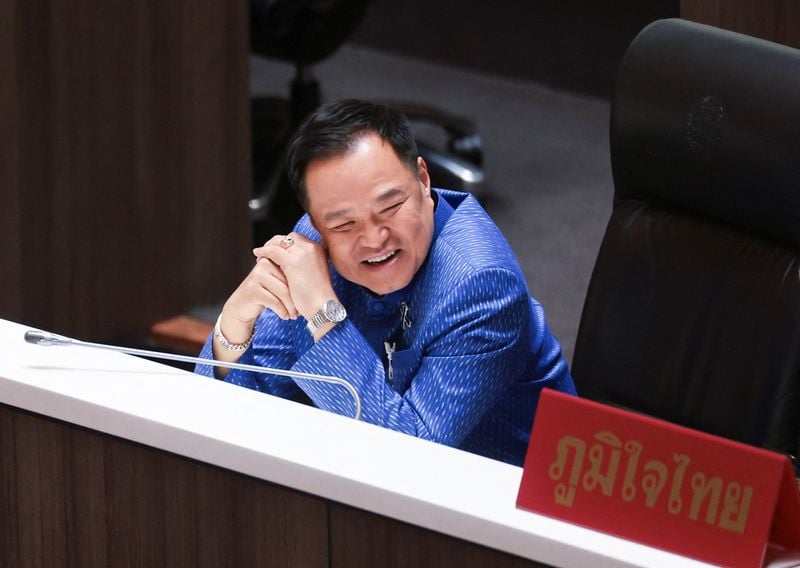 Image for Thailand's Anutin reelected PM after crushing rival in parliamentary vote