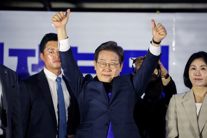 Image for Riding wave of voter anger, South Korea's Lee now faces policy challenges
