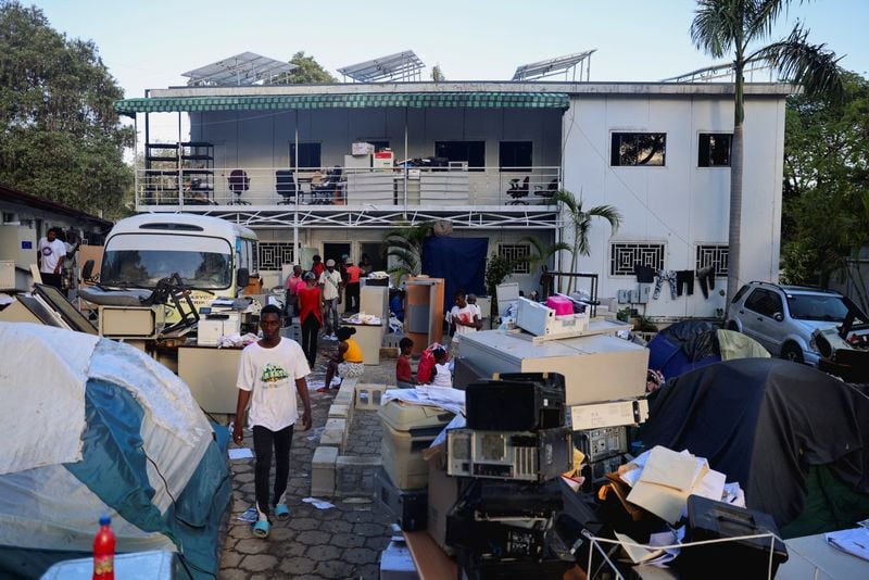 Image for Over 60 rights groups call on France's Macron for reparations to Haiti