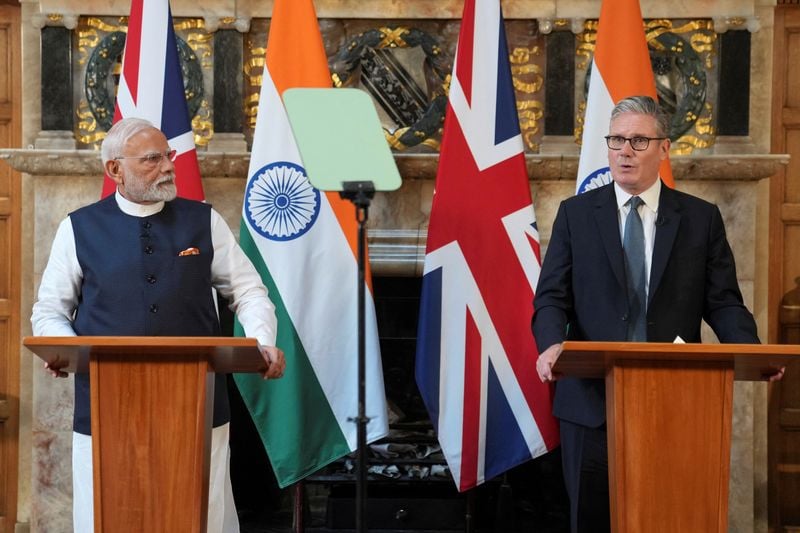 Image for India-UK trade deal signals Modi's priorities as New Delhi eyes EU, US pacts