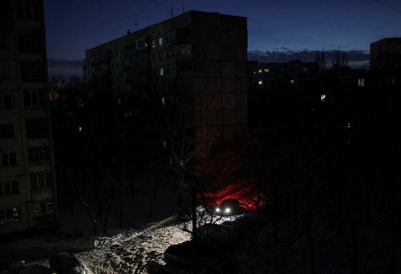 Image for Most of Ukraine's Chernihiv region without power after Russian attack