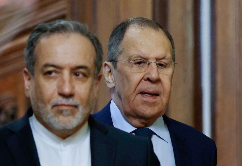 Image for Russian and Iranian foreign ministers discuss possibility of conflict settlement