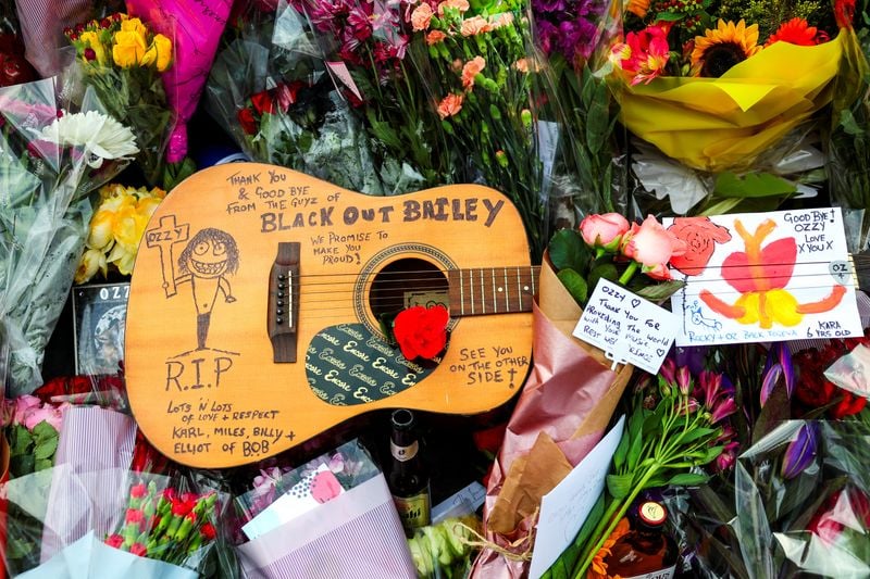 Image for Ozzy Osbourne tributes flood in as hometown Birmingham mourns