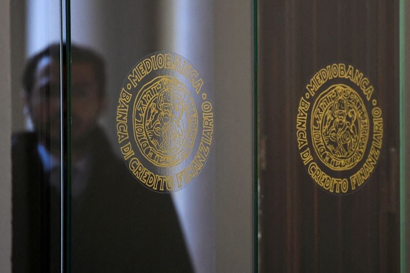 Image for Mediobanca reports fall in half-year net profit, revenue
